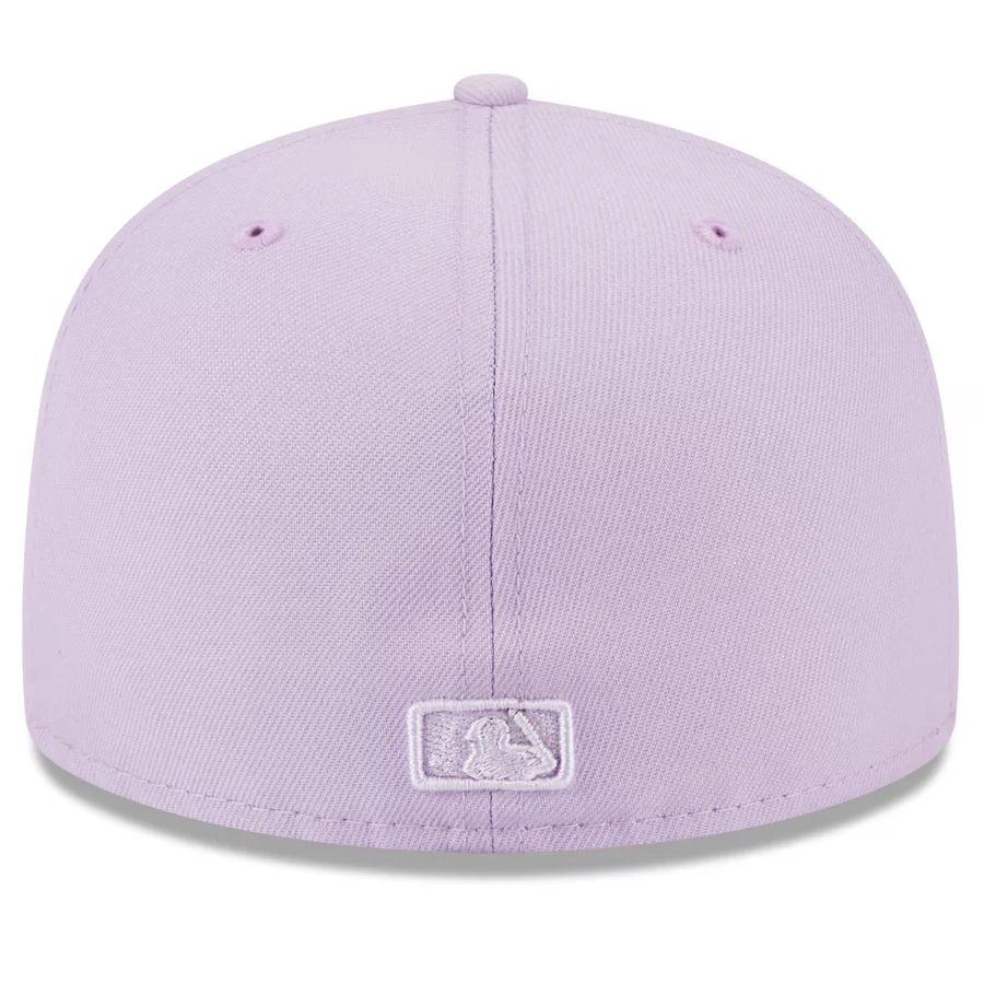 New Era Colorado Rockies Lavender 59FIFTY Fitted Hat - Image 3