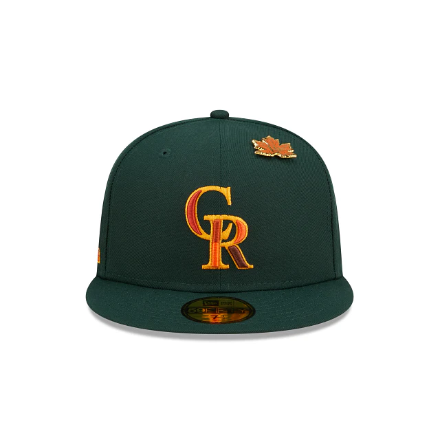 New Era Colorado Rockies Leafy 2022 59FIFTY Fitted Hat - Image 2