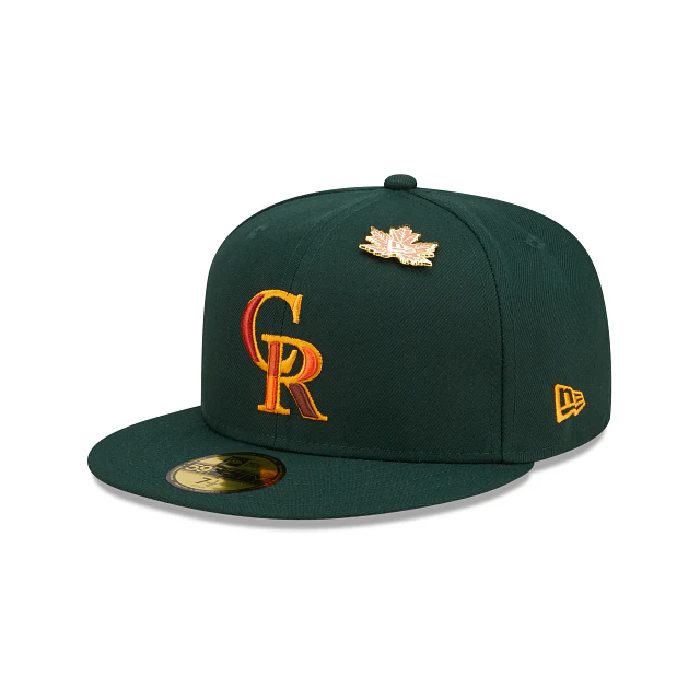 New Era Colorado Rockies Leafy 2022 59FIFTY Fitted Hat - Image 3