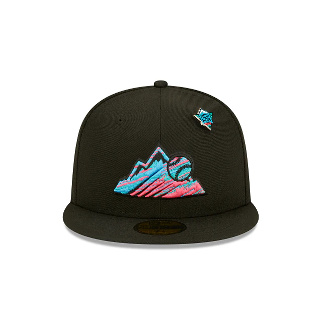 New Era Colorado Rockies Mountain Peak 59FIFTY Fitted Hat - Image 2