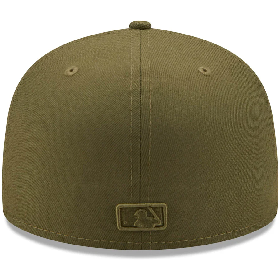 New Era Colorado Rockies Olive Color Pack 59FIFTY Fitted Hat - Image 4