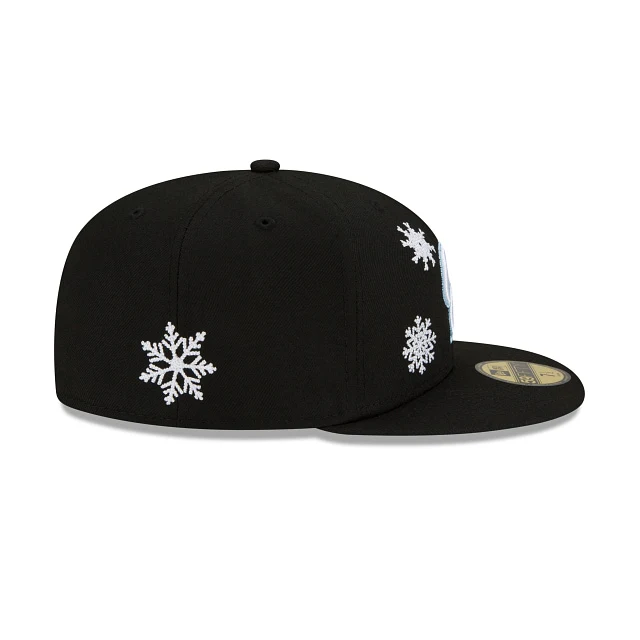New Era Colorado Rockies 2021 Snow 59FIFTY Fitted Hat - Image 6