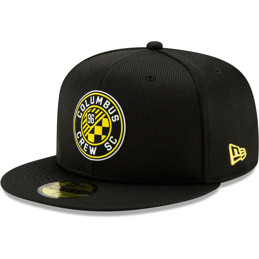 New Era Columbus Crew SC Black On-Field 59FIFTY Fitted Hat