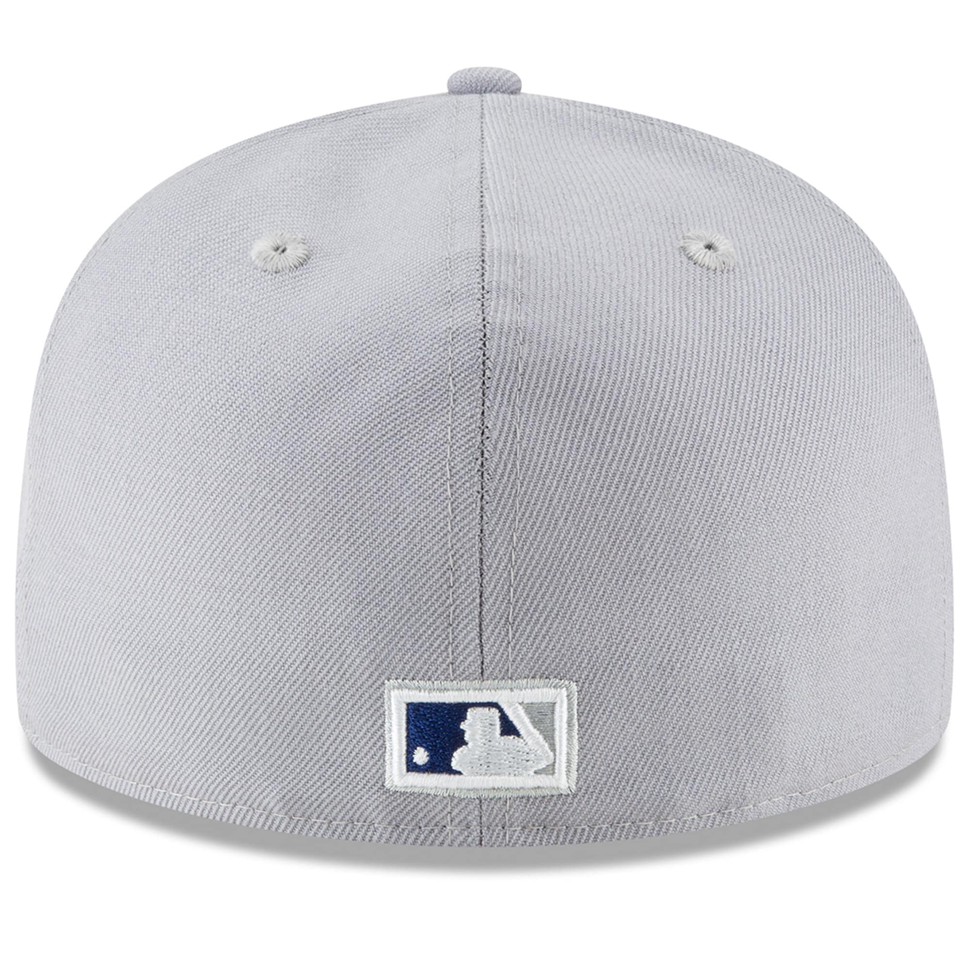New Era Cooperstown LA Dodgers Gray Fitted Hat - Image 3