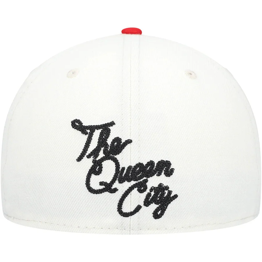 New Era Corporate x Cincinnati Reds Cream/Red 59FIFTY Fitted Hat - Image 2