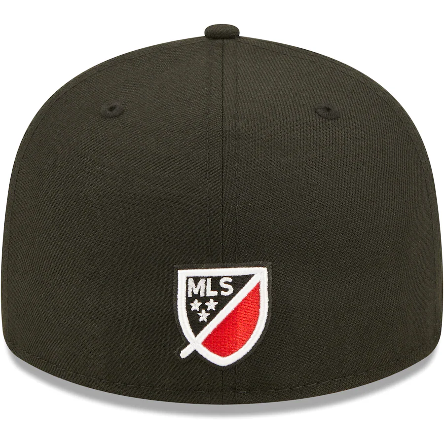 New Era D.C. United Black Primary Logo Low Profile 59FIFTY Fitted Hat - Image 2