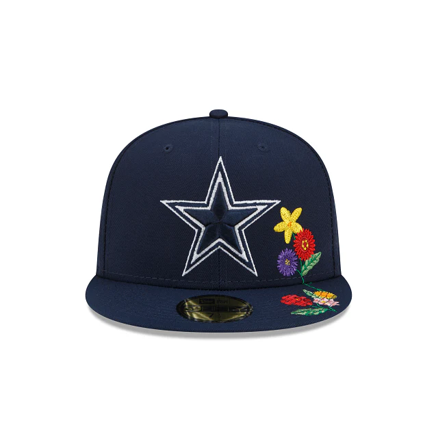 New Era  Dallas Cowboys Visor Bloom 2022 59FIFTY Fitted Hat - Image 3