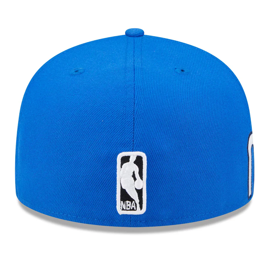 New Era Dallas Mavericks Side Arch Jumbo 59FIFTY Fitted Hat - Image 3