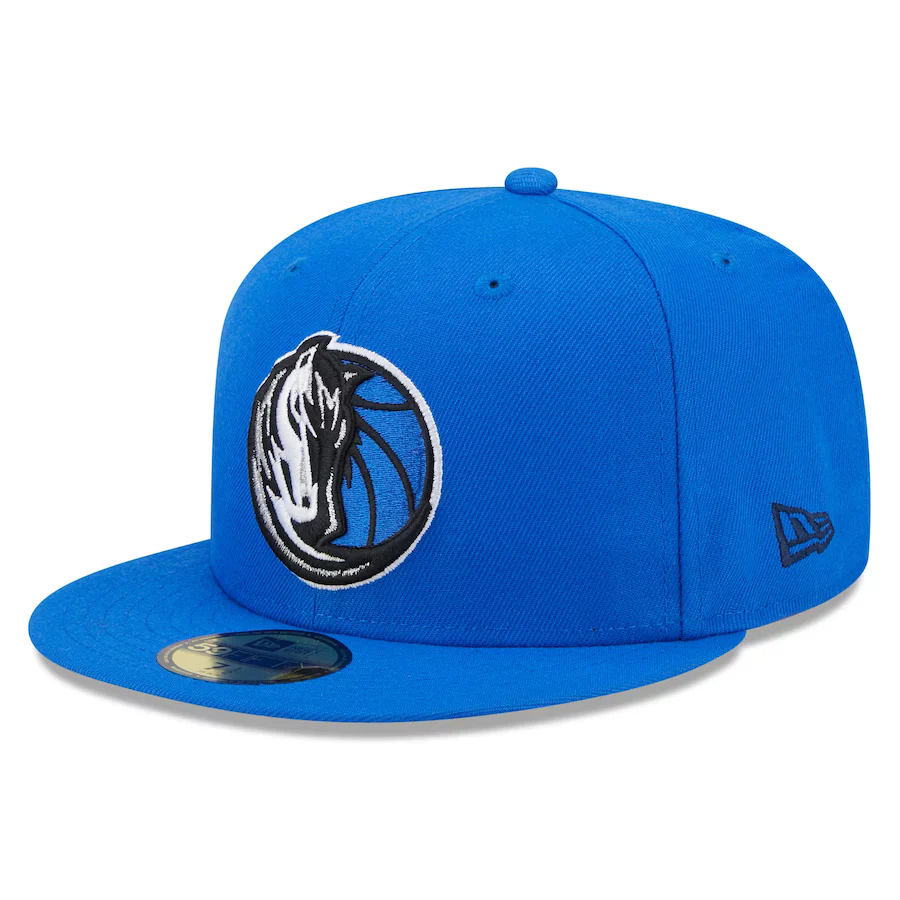 New Era Dallas Mavericks Side Arch Jumbo 59FIFTY Fitted Hat - Image 4