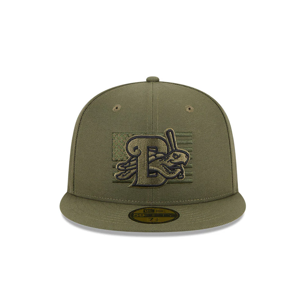 New Era Daytona Tortugas 2023 Armed Forces 59FIFTY Fitted Hat - Image 2