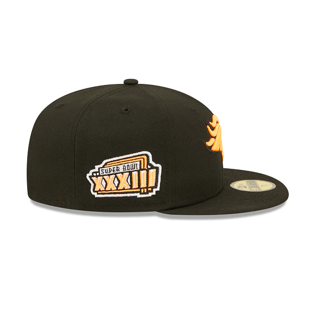 New Era Denver Broncos Summer Pop Orange 2022 59FIFTY Fitted Hat - Image 4
