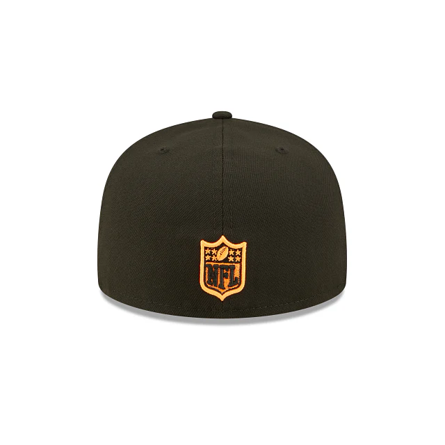 New Era Denver Broncos Summer Pop Orange 2022 59FIFTY Fitted Hat - Image 6