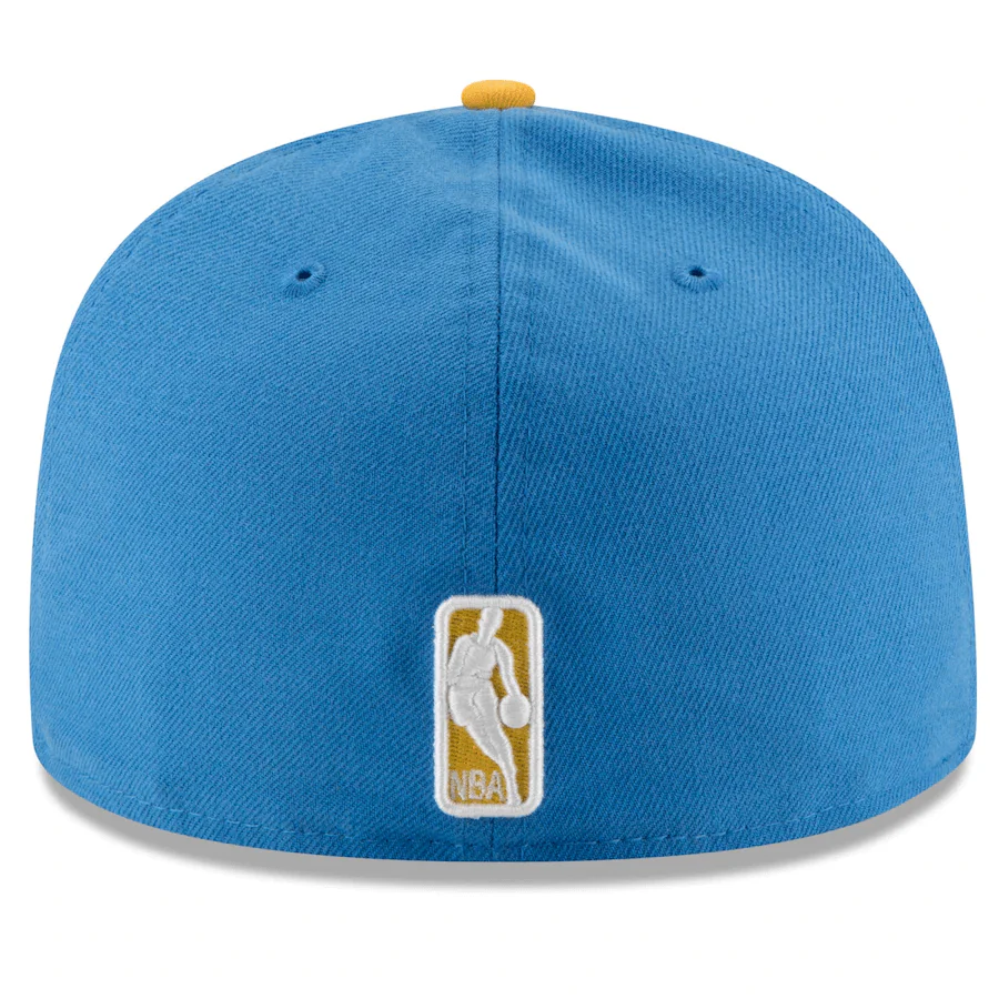 New Era Denver Nuggets Baby Blue 59Fifty Fitted Hat - Image 4