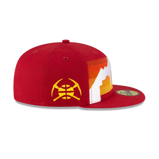 New Era Denver Nuggets City Edition 2021 59FIFTY Fitted Hat - Image 2