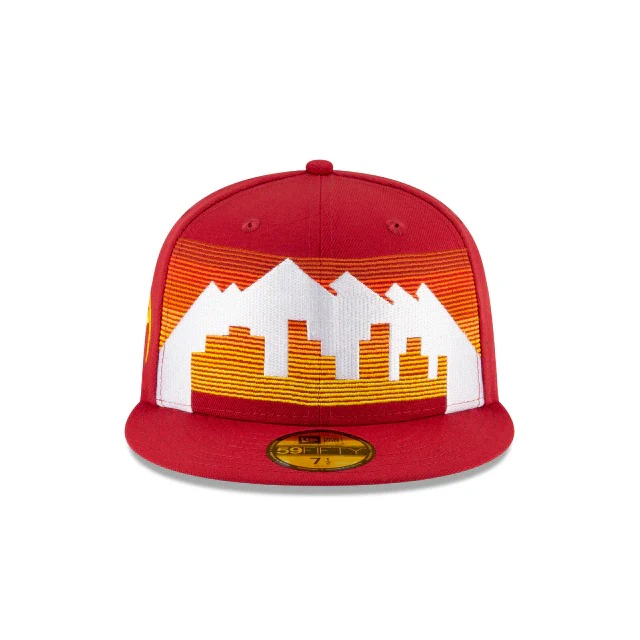 New Era Denver Nuggets City Edition 2021 59FIFTY Fitted Hat - Image 3