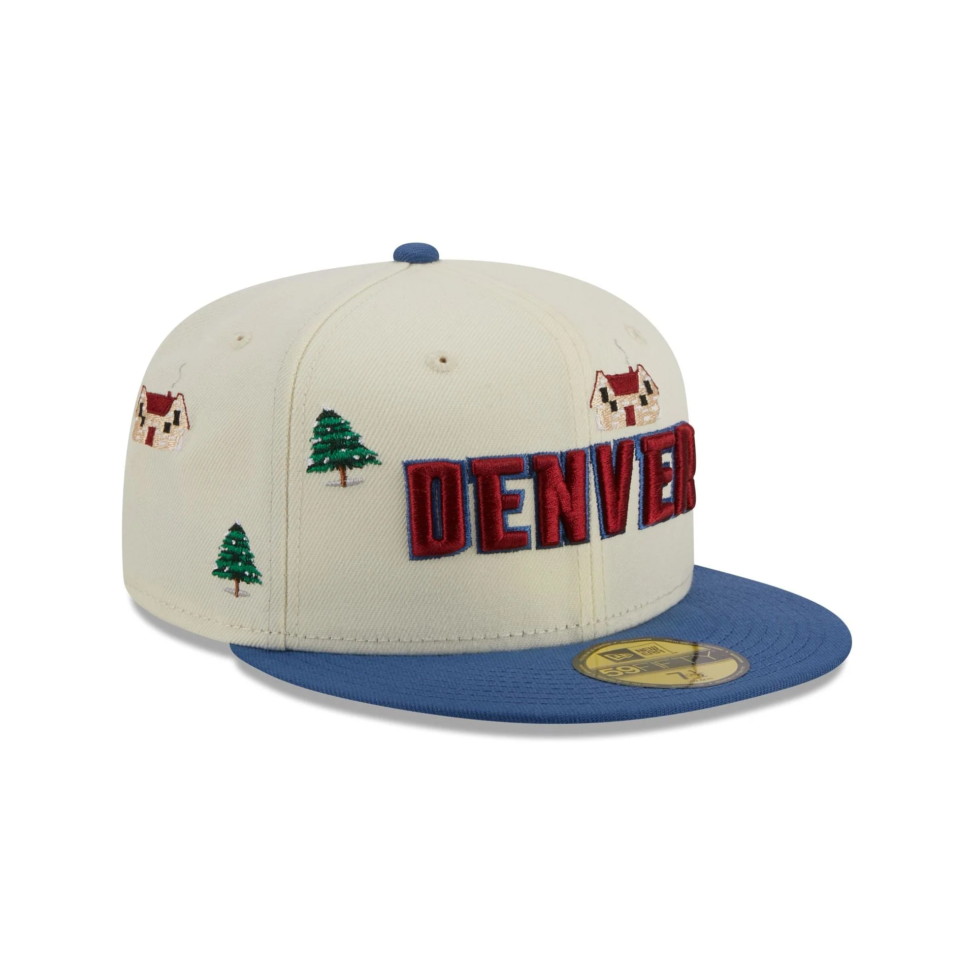 New Era Denver Nuggets Snowbound 2023 59FIFTY Fitted Hat - Image 3