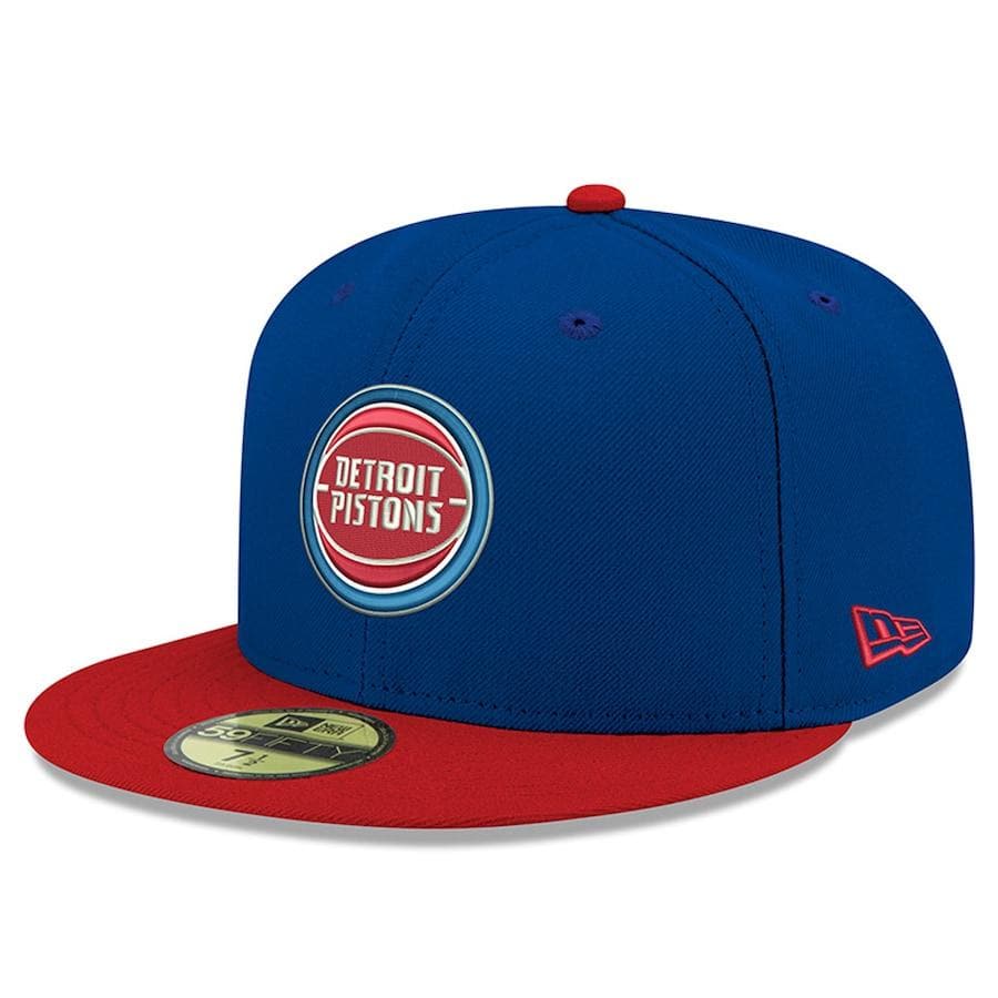 New Era Detroit Pistons 2Tone Blue 59FIFTY Fitted Hat