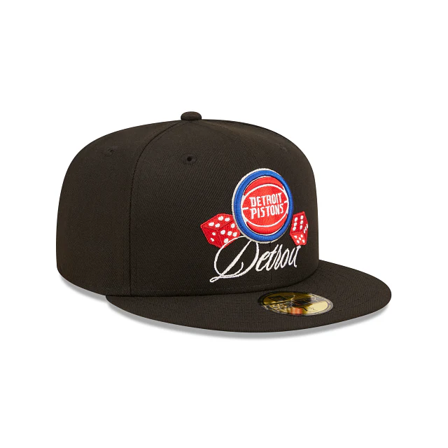 New Era Detroit Pistons Roller 2022 59FIFTY Fitted Hat - Image 3