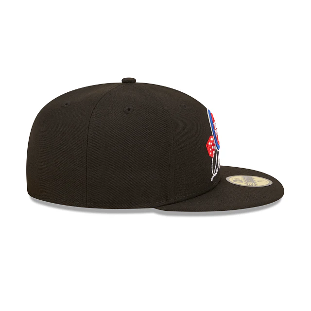 New Era Detroit Pistons Roller 2022 59FIFTY Fitted Hat - Image 5