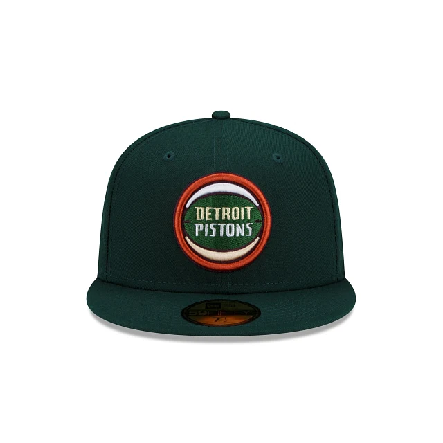 New Era Detroit Pistons Turkey Dinner 59fifty Fitted Hat - Image 2
