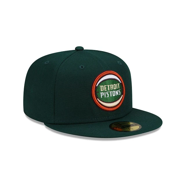 New Era Detroit Pistons Turkey Dinner 59fifty Fitted Hat - Image 3