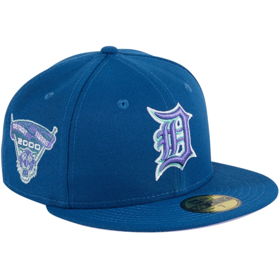 New Era Detroit Tigers 2000 Stadium Lavender Fields 59FIFTY Fitted Hat