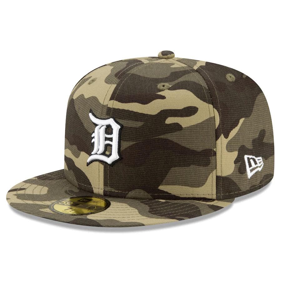 New Era Detroit Tigers 2021 Armed Forces 59FIFTY Fitted Hat - Image 2