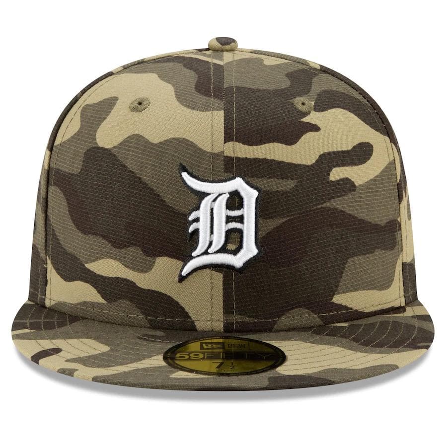 New Era Detroit Tigers 2021 Armed Forces 59FIFTY Fitted Hat - Image 3