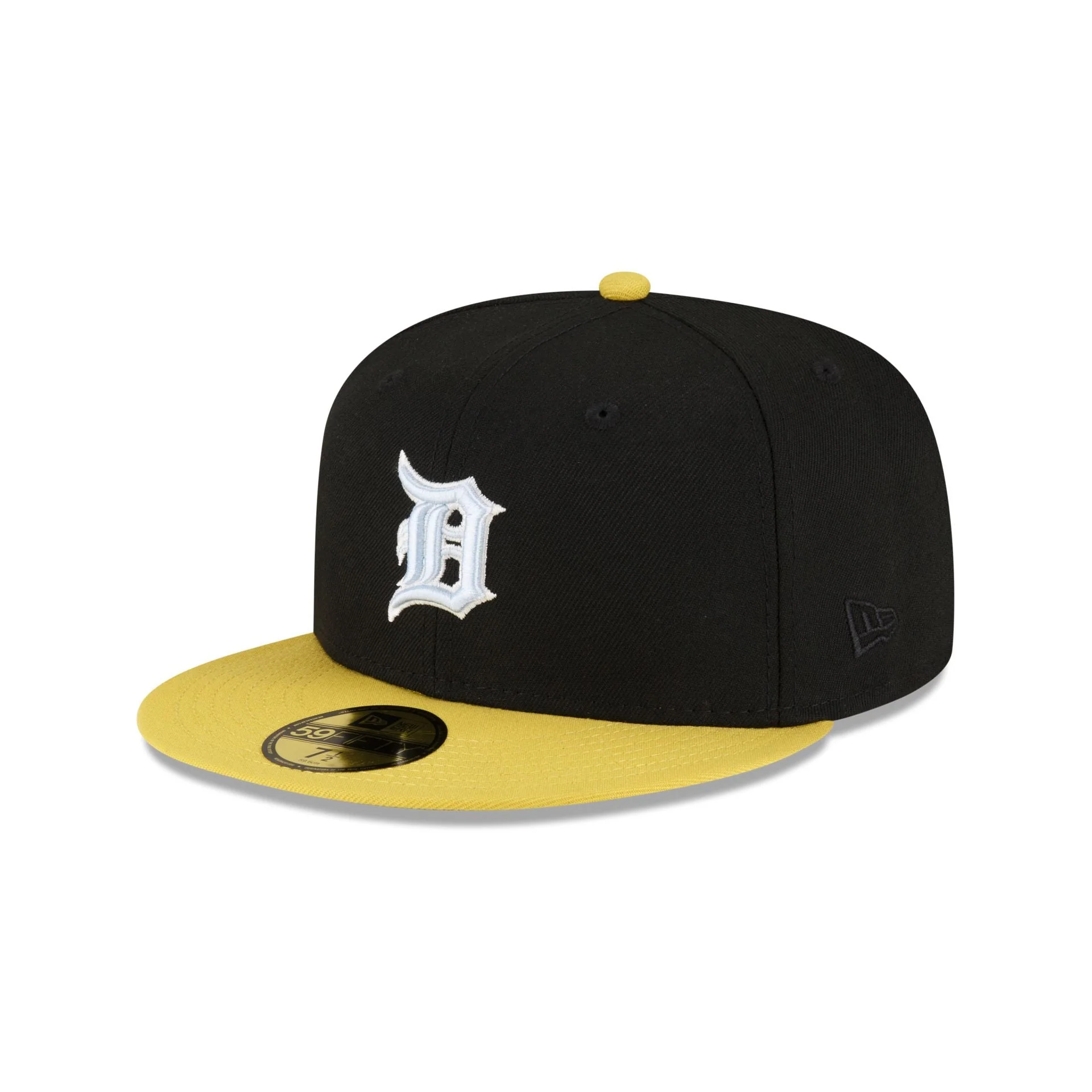 New Era Detroit Tigers Chartreuse Visor 2023 59FIFTY Fitted Hat - Image 3
