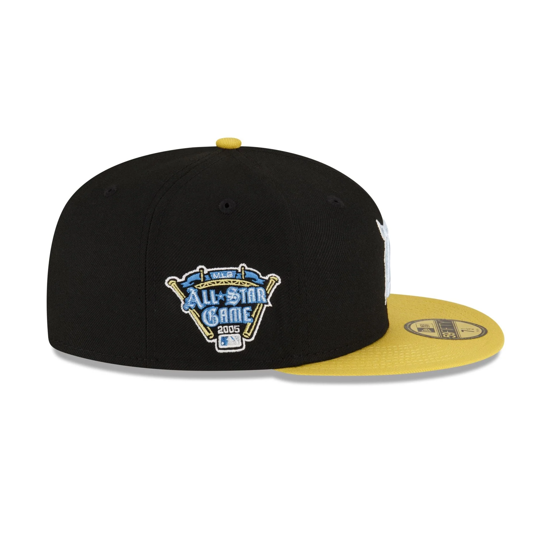New Era Detroit Tigers Chartreuse Visor 2023 59FIFTY Fitted Hat - Image 4