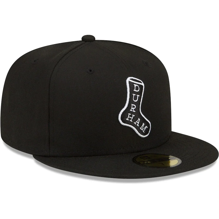New Era Durham Bulls Black Sox Theme Night 59FIFTY Fitted Hat - Image 4