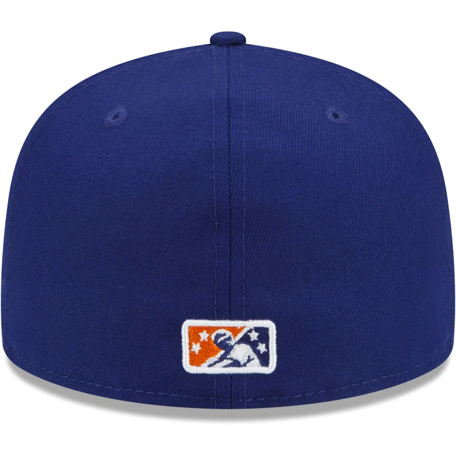New Era Durham Bulls Royal Authentic Collection Team Home 59FIFTY Fitted Hat - Image 3
