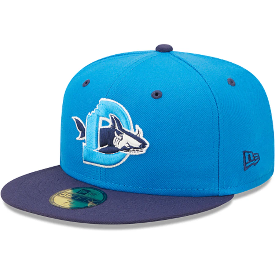 New Era Durham Bulls Theme Night Blue 2022 59FIFTY Fitted Hat