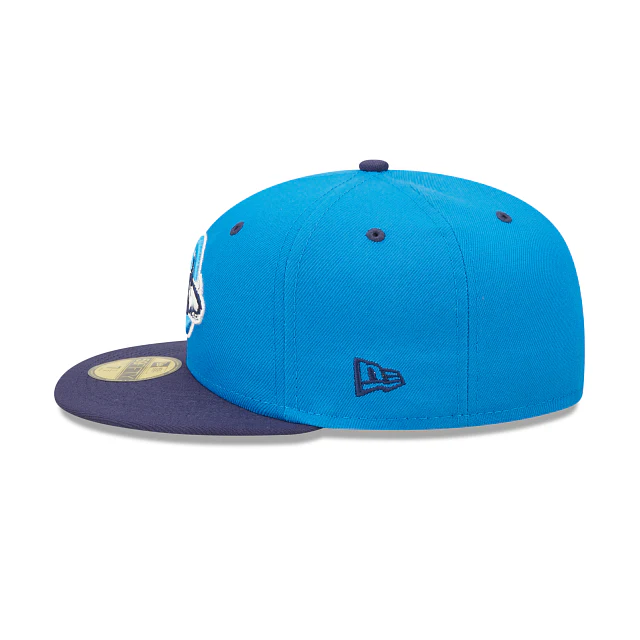 New Era Durham Bulls Theme Night Blue 2022 59FIFTY Fitted Hat - Image 4