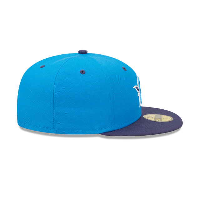 New Era Durham Bulls Theme Night Blue 2022 59FIFTY Fitted Hat - Image 5