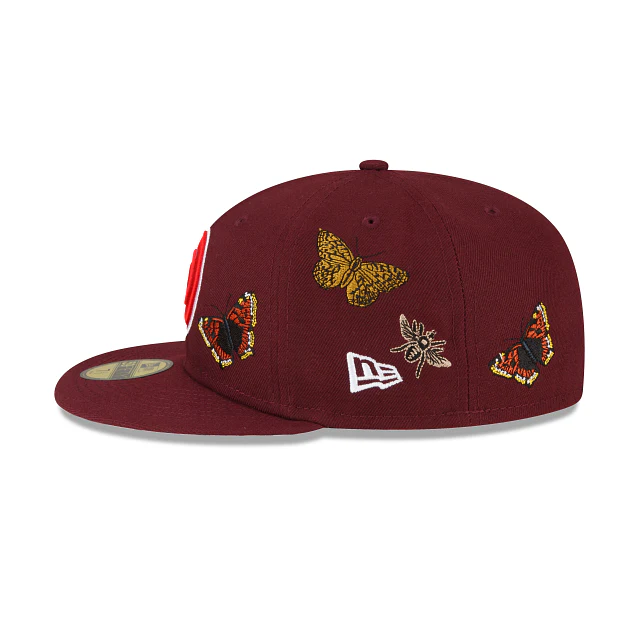 New Era FELT X Atlanta Hawks 2022 59FIFTY Fitted Hat - Image 4