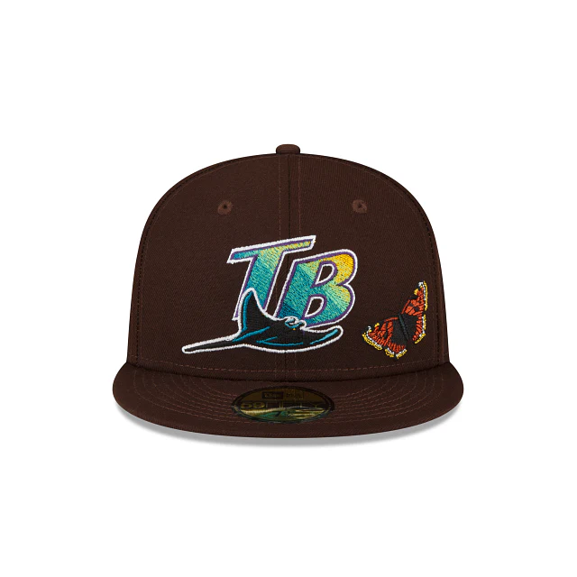 New Era FELT X Tampa Bay Rays 2022 59FIFTY Fitted Hat - Image 2