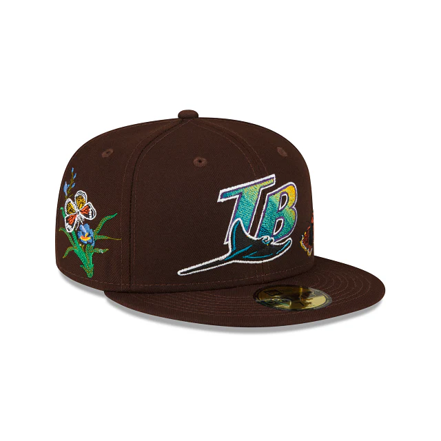 New Era FELT X Tampa Bay Rays 2022 59FIFTY Fitted Hat - Image 3