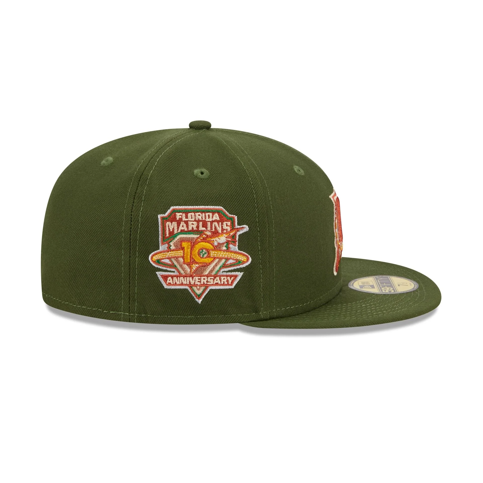 New Era Florida Marlins Autumn Flannel 2023 59FIFTY Fitted Hat - Image 4