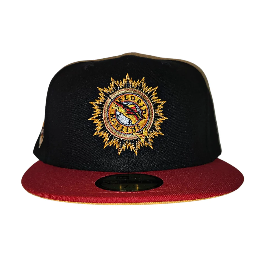 New Era Florida Marlins 'Citrus Jordan 7s' Inspired 59FIFTY Fitted Hat