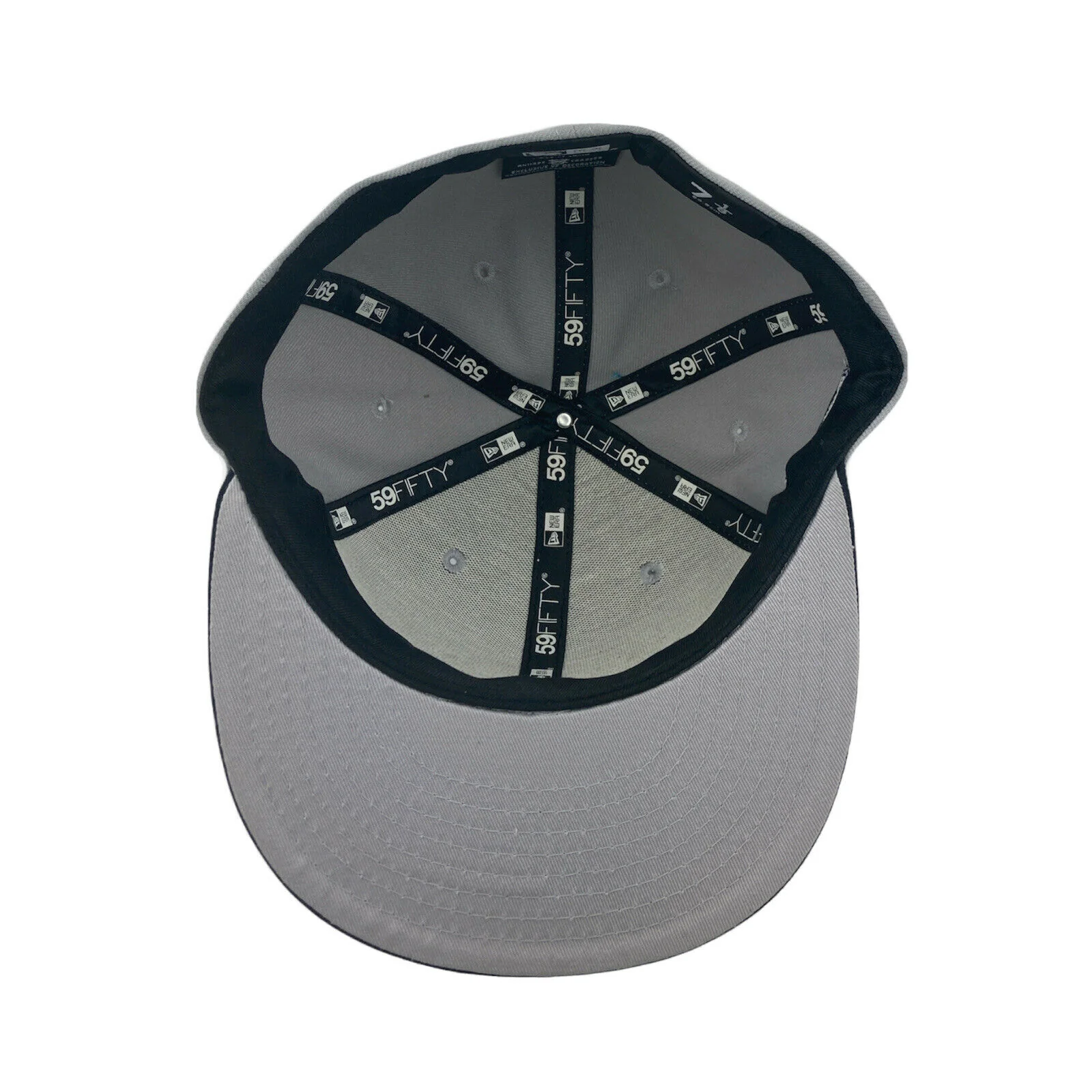 New Era Fly Your Own Flag American Flag Gray 59FIFTY Fitted Hat - Image 3