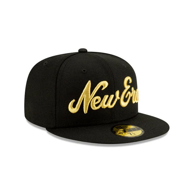 New Era Gold Script 59Fifty Fitted Hat - Image 3