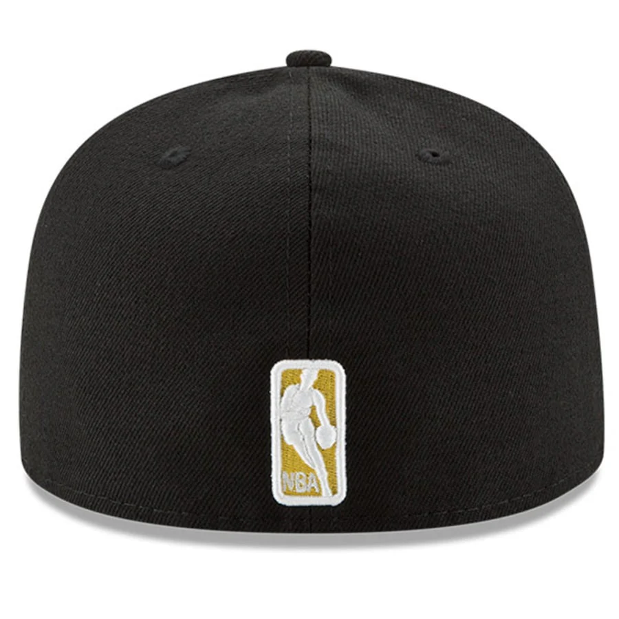 New Era Golden State Warriors Black 2022 NBA Finals Side Patch 59FIFTY Fitted Hat - Image 3