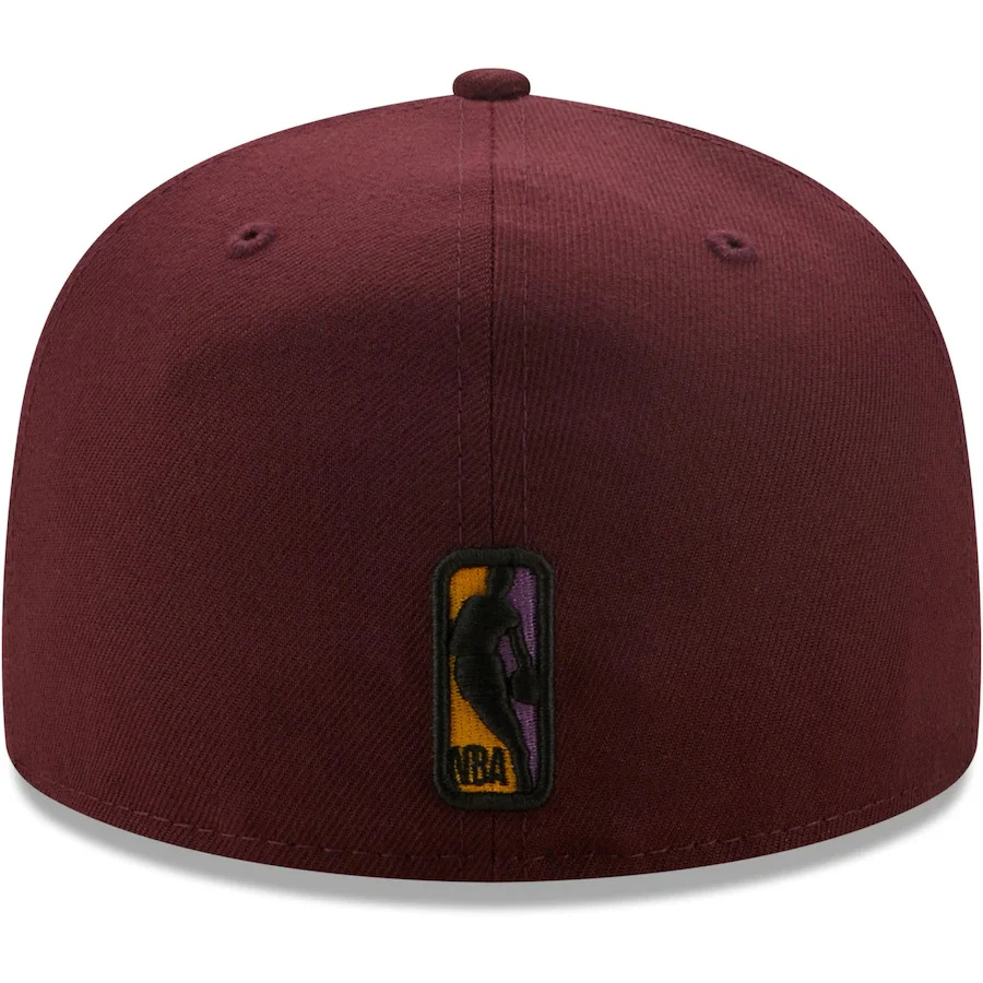 New Era Golden State Warriors Maroon Color Pack 59FIFTY Fitted Hat - Image 3