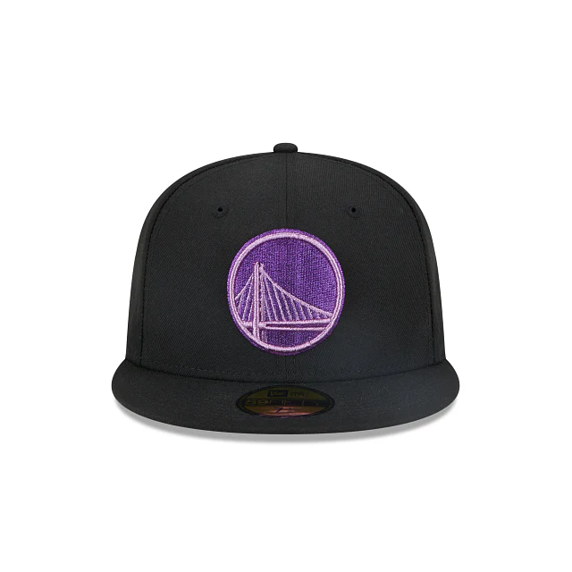 New Era Golden State Warriors Metallic Pop 2023 59FIFTY Fitted Hat - Image 2