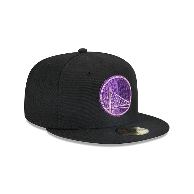 New Era Golden State Warriors Metallic Pop 2023 59FIFTY Fitted Hat - Image 3