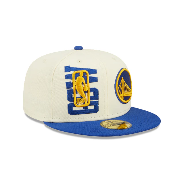 New Era  Golden State Warriors On-Stage 2022 Draft 59FIFTY Fitted Hat - Image 3