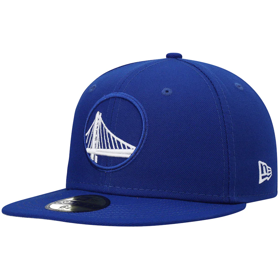 New Era Golden State Warriors Royal Elements Tonal 59FIFTY Fitted Hat - Image 4