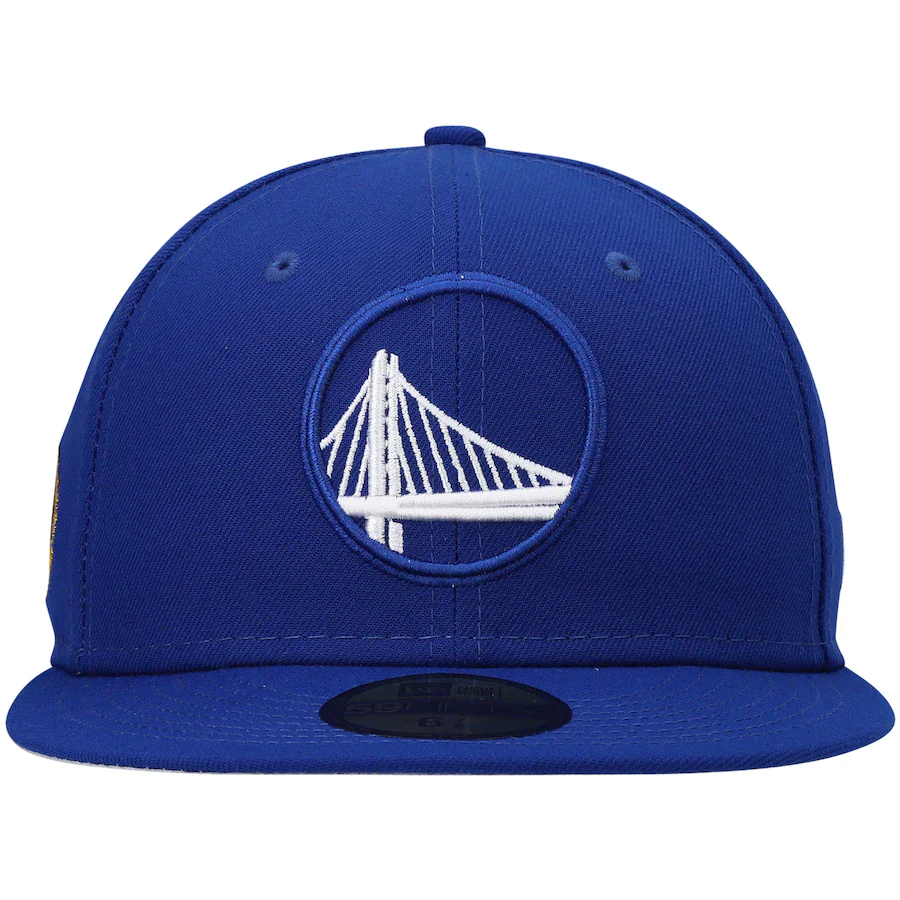 New Era Golden State Warriors Royal Elements Tonal 59FIFTY Fitted Hat - Image 5