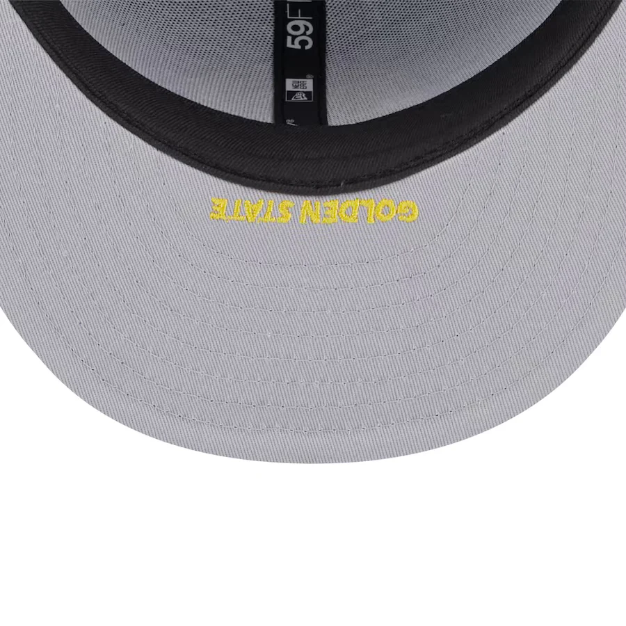 New Era Golden State Warriors Side Arch Jumbo 59FIFTY Fitted Hat - Image 2